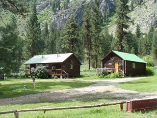 Sawtooth Lodge in Lowman, Idaho.